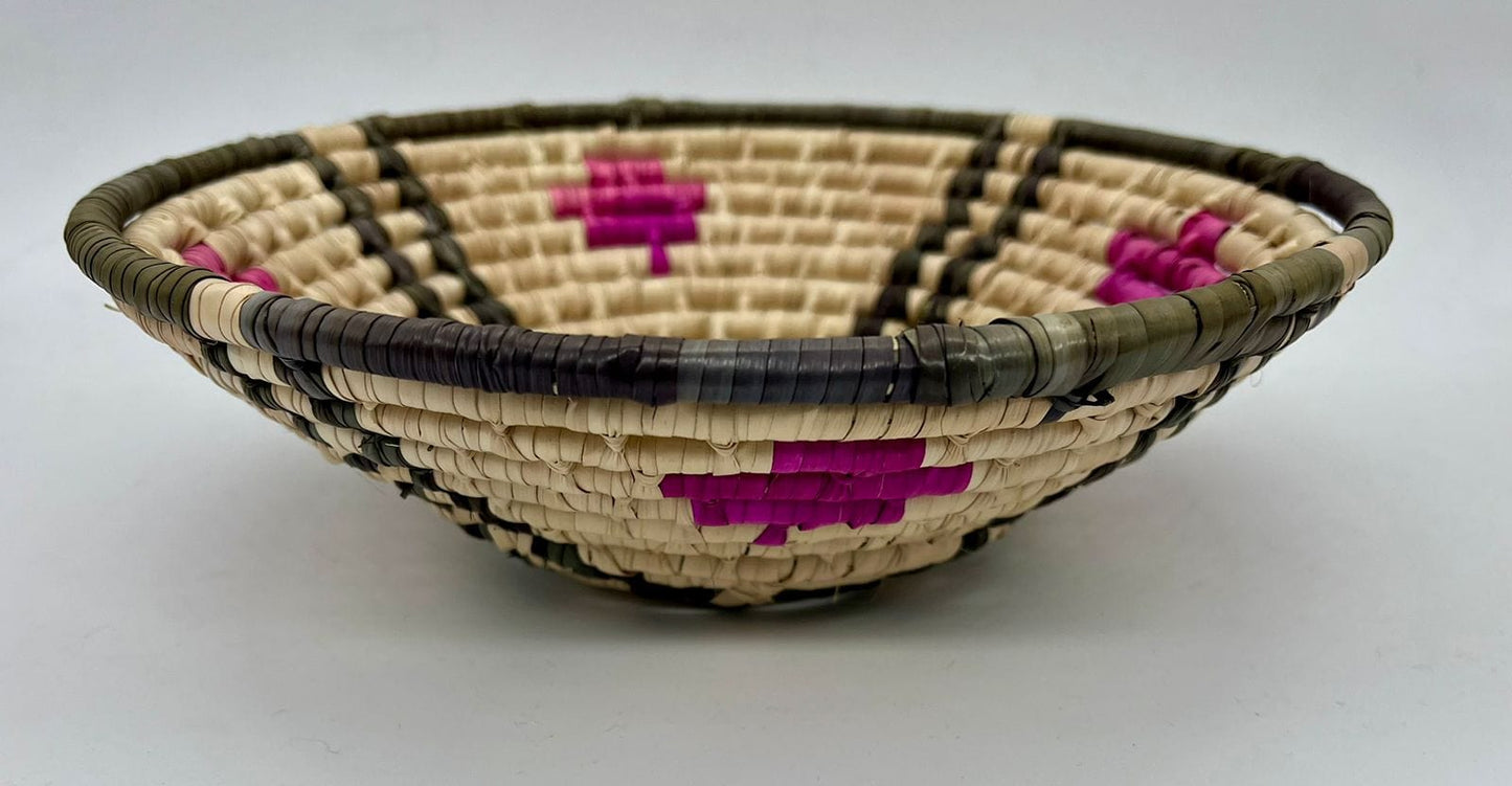 Casa Tlapali Hand-Woven Palm Basket