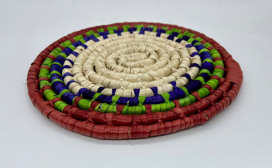 Casa Tlapali Hand-Woven Palm Trivet