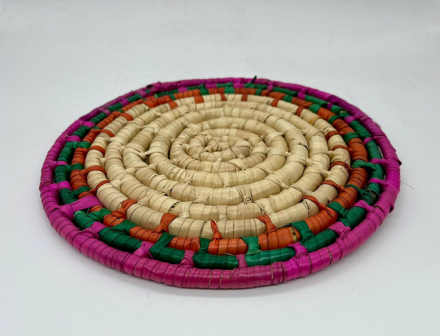 Casa Tlapali Hand-Woven Palm Trivet