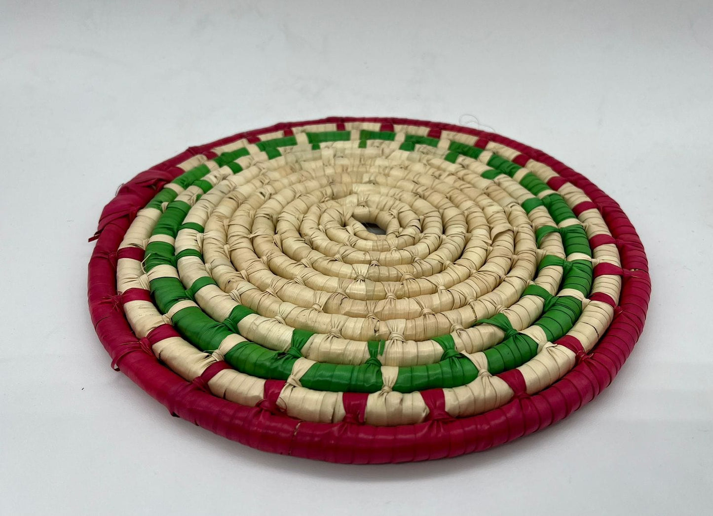 Casa Tlapali Hand-Woven Palm Trivet