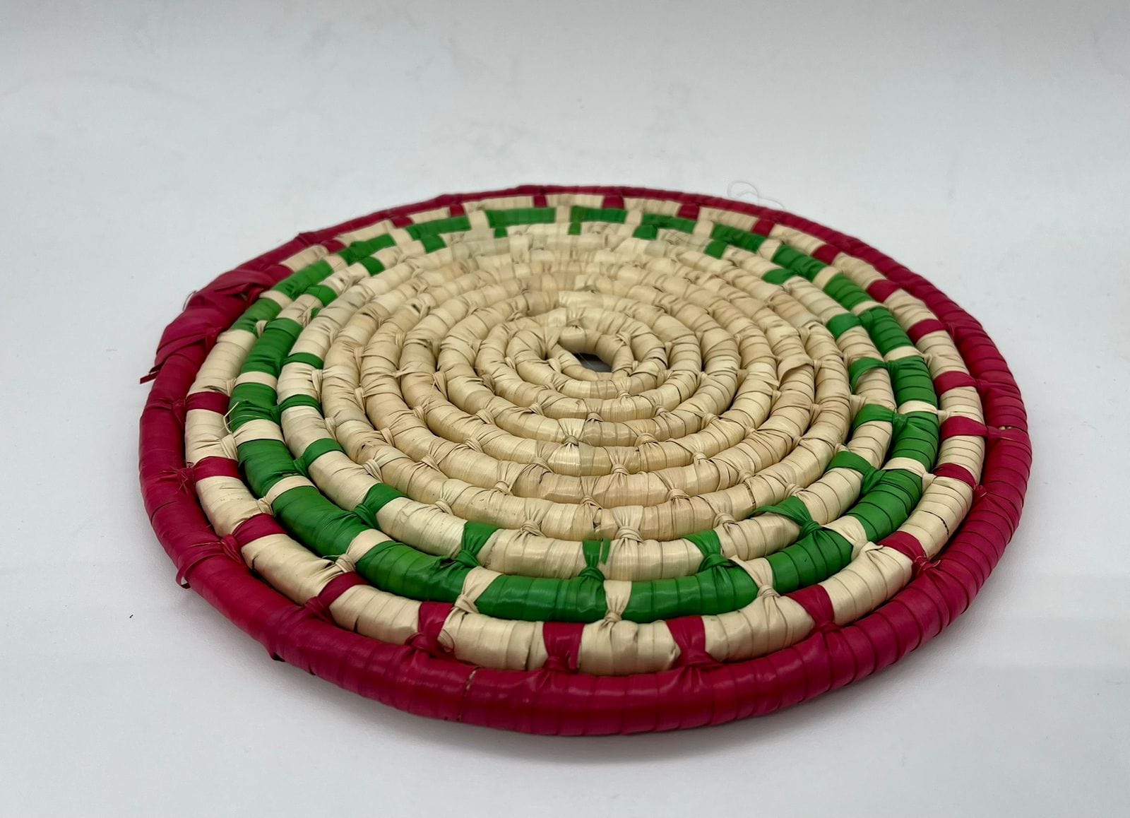 Casa Tlapali Hand-Woven Palm Trivet