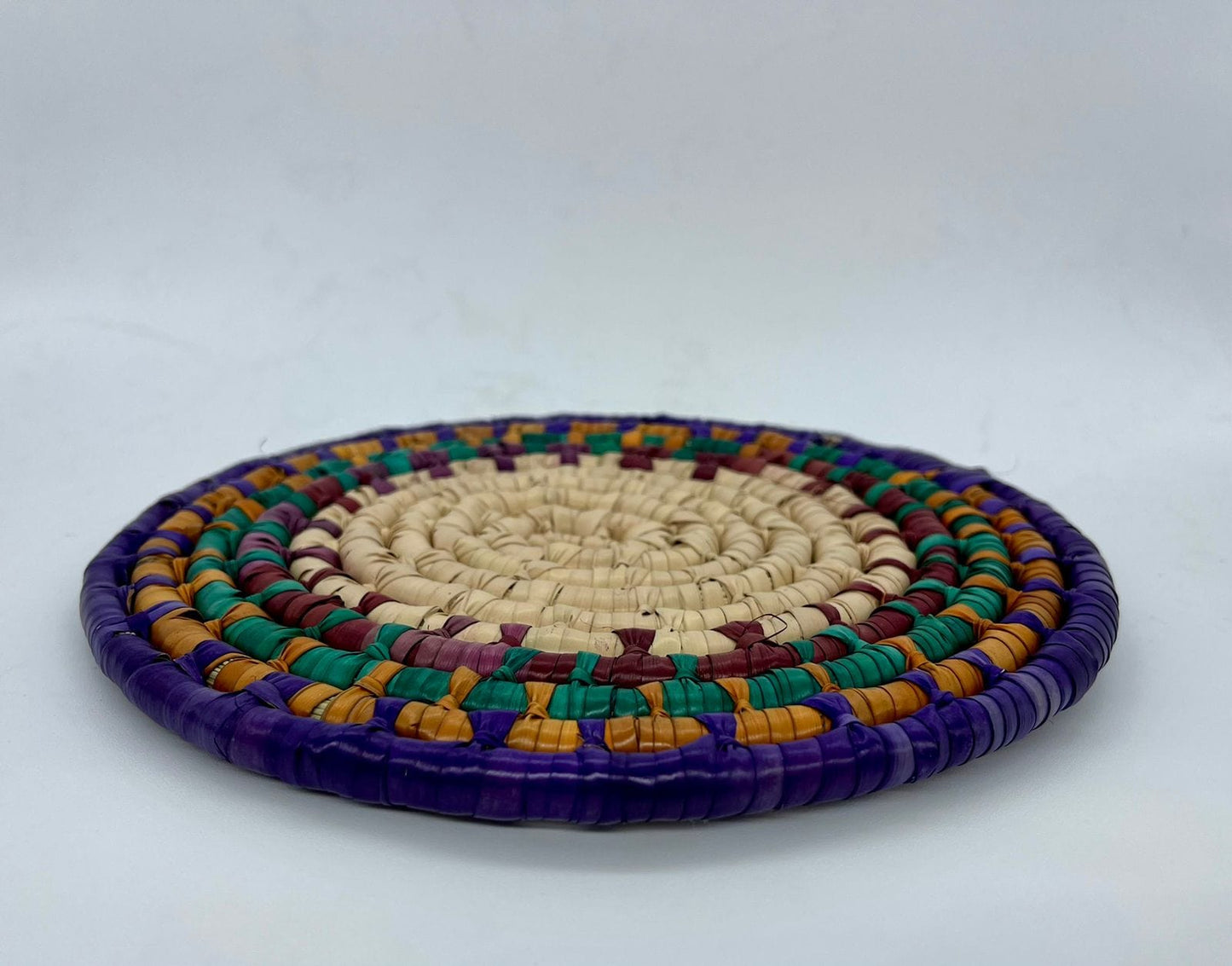 Casa Tlapali Hand-Woven Palm Trivet