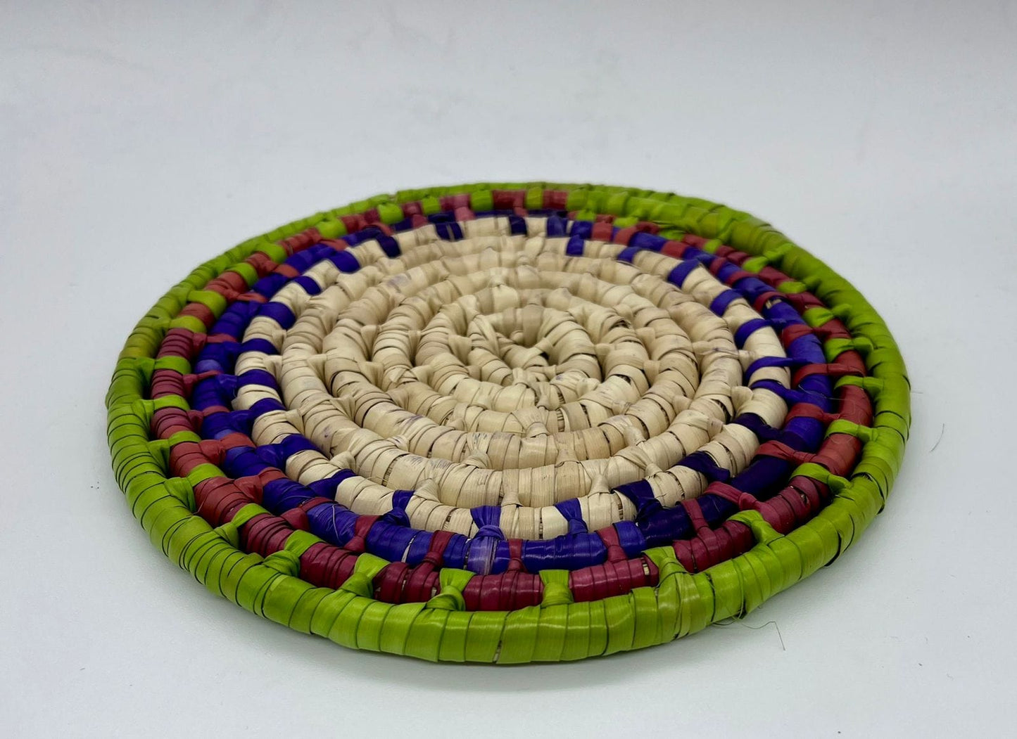 Casa Tlapali Hand-Woven Palm Trivet