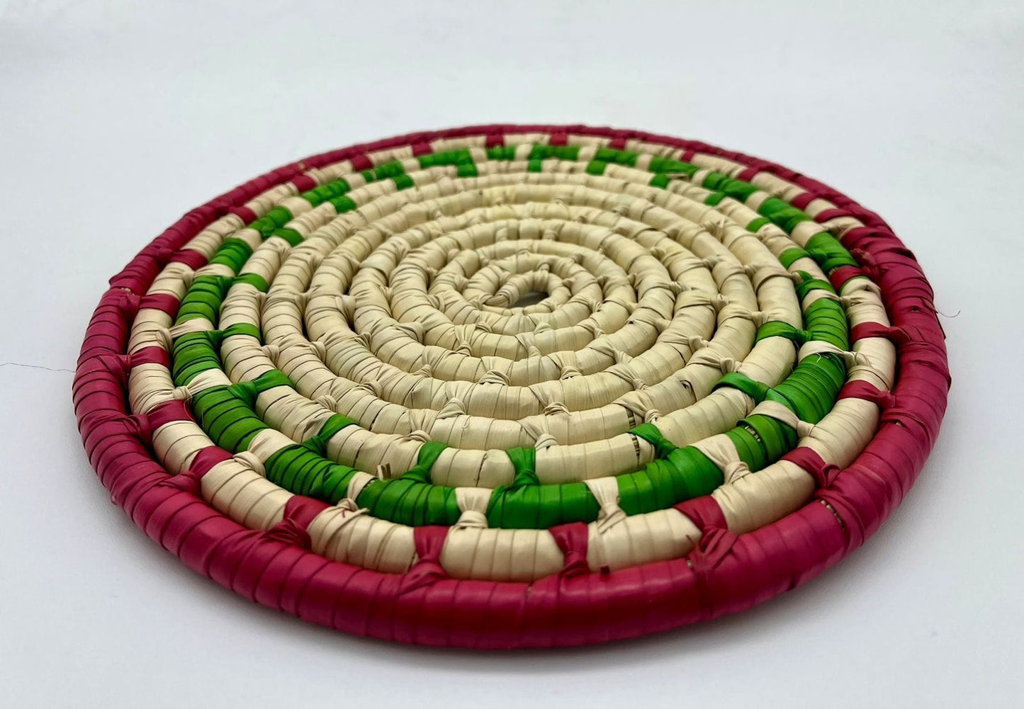 Casa Tlapali Hand-Woven Palm Trivet