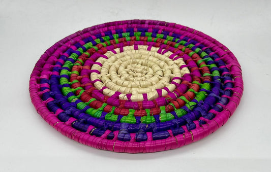 Casa Tlapali Hand-Woven Palm Trivet