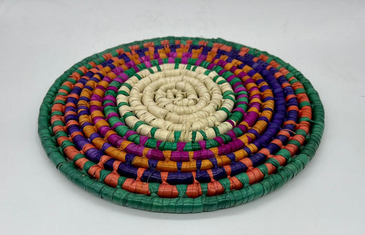 Casa Tlapali Hand-Woven Palm Trivet