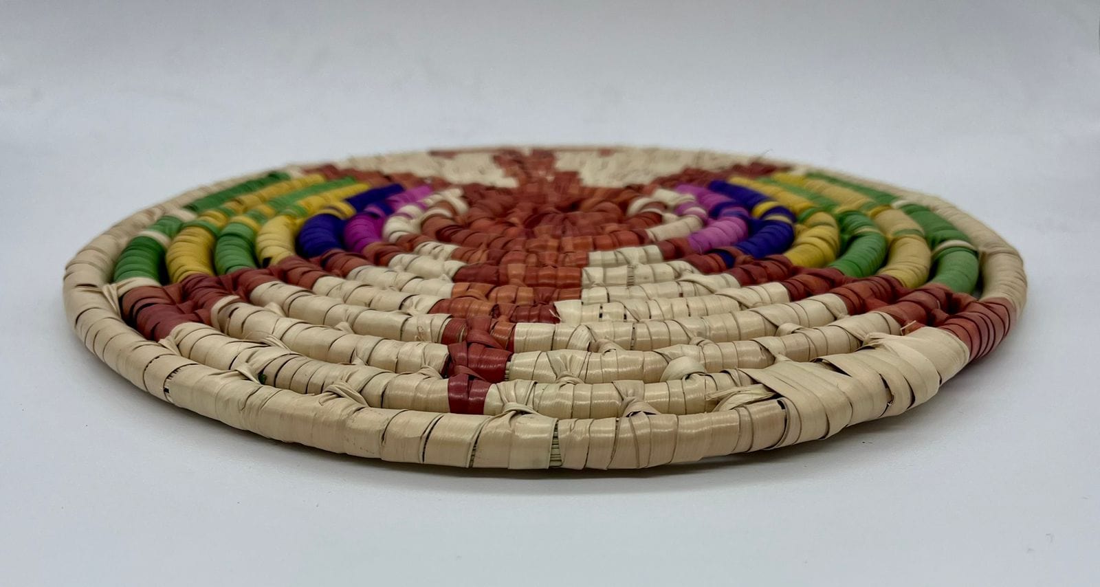 Casa Tlapali Hand-Woven Palm Trivet