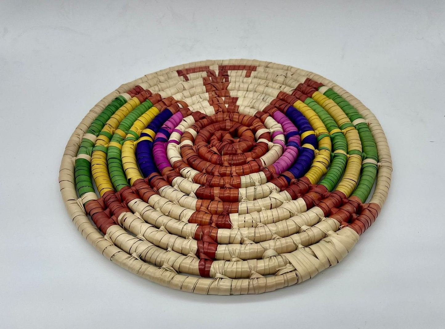 Casa Tlapali Hand-Woven Palm Trivet