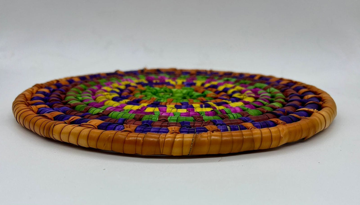 Casa Tlapali Hand-Woven Palm Trivet