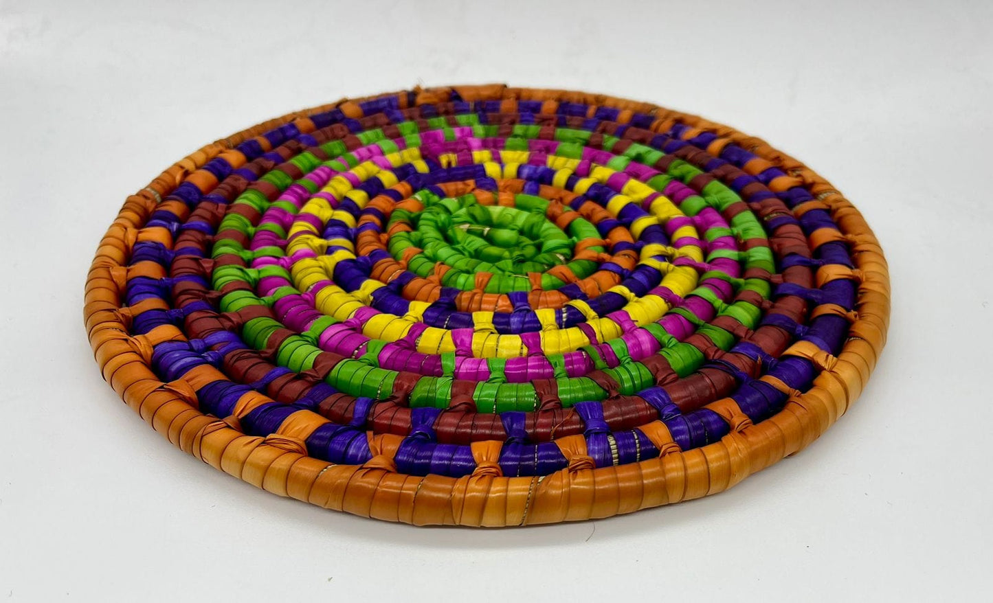 Casa Tlapali Hand-Woven Palm Trivet