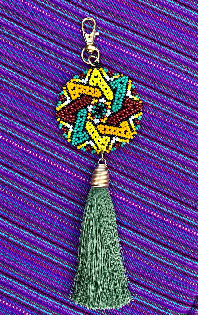 Casa Tlapali Huichol Bag Tassel