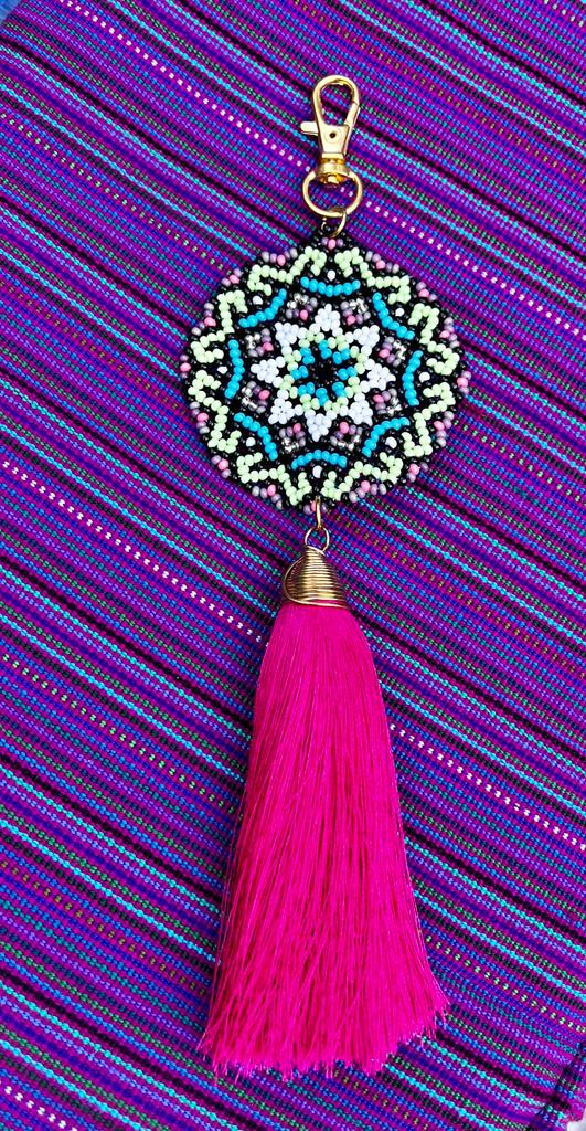 Casa Tlapali Huichol Bag Tassel