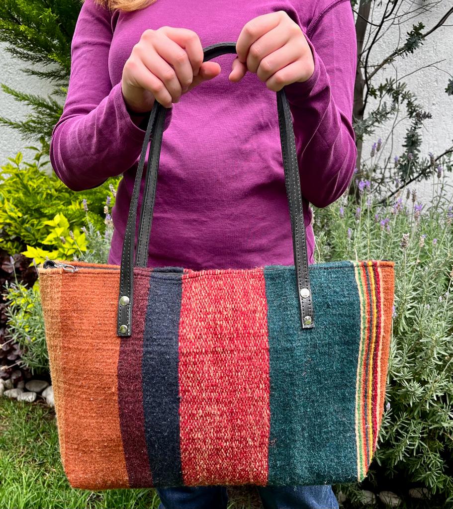 Casa Tlapali Oaxaca Wool Handbag