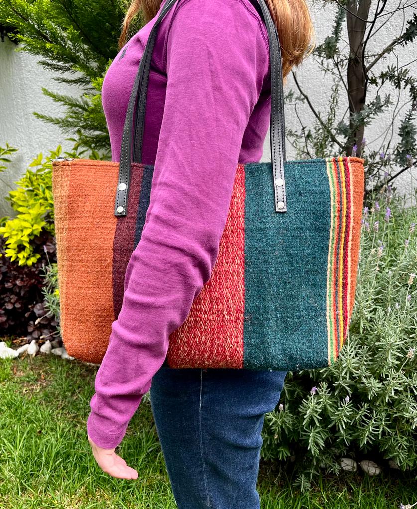 Casa Tlapali Oaxaca Wool Handbag