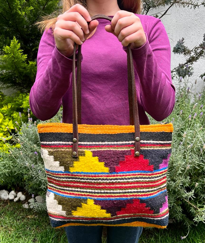 Casa Tlapali Oaxaca Wool Handbag