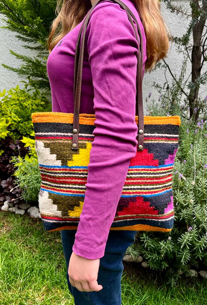 Casa Tlapali Oaxaca Wool Handbag