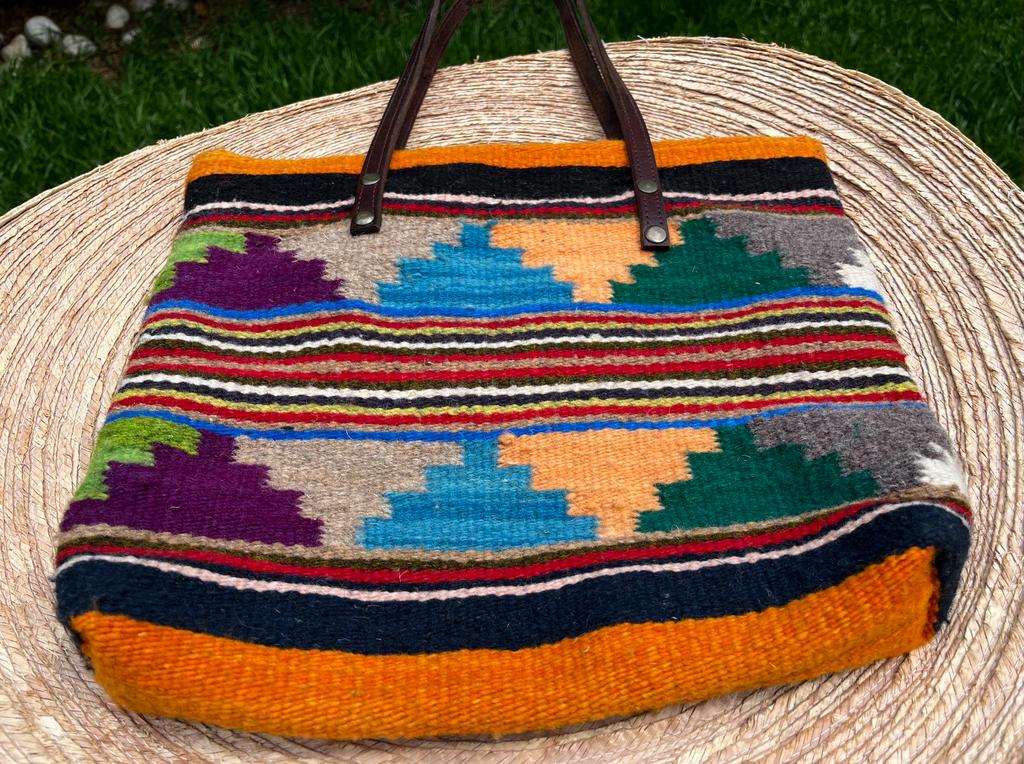 Casa Tlapali Oaxaca Wool Handbag