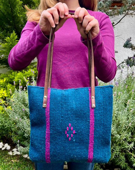 Casa Tlapali Oaxaca Wool Handbag