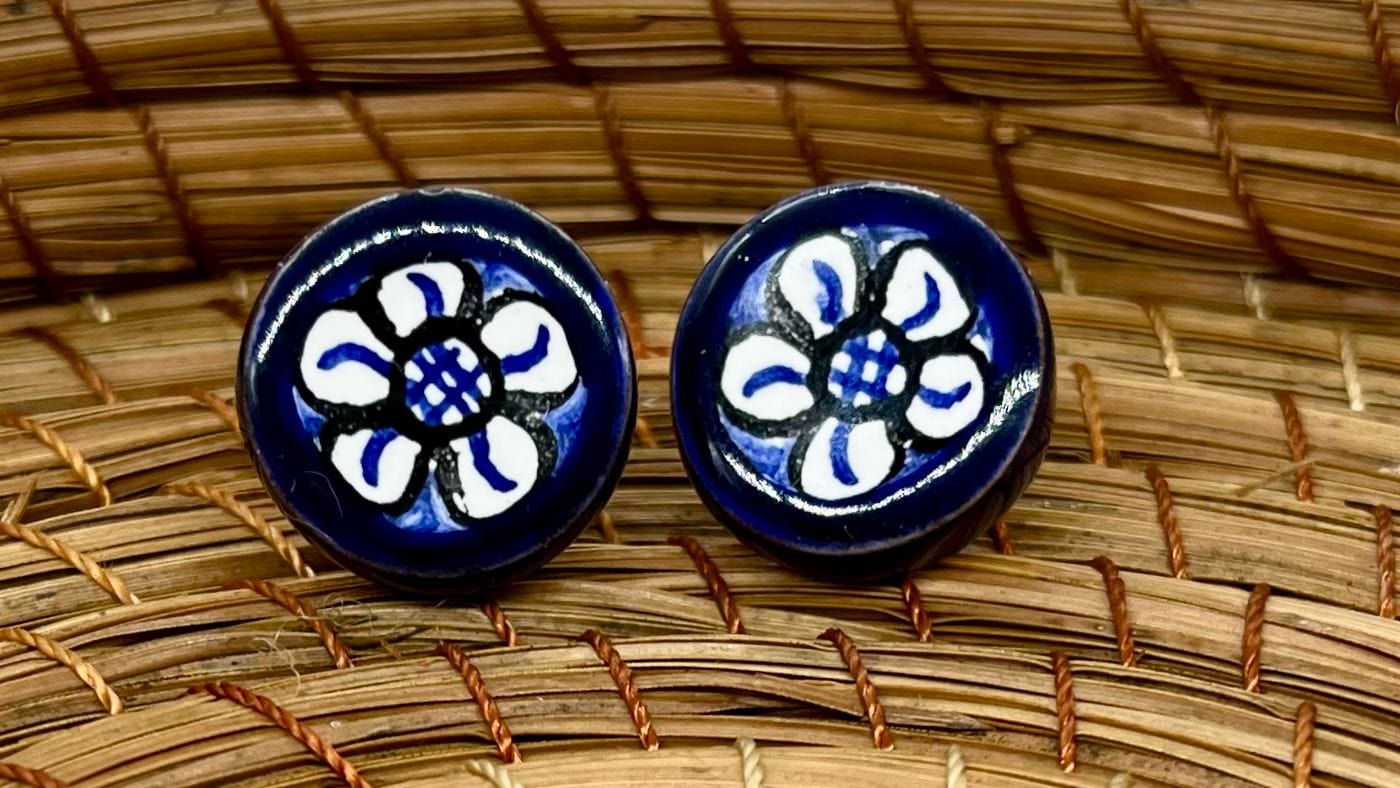 Casa Tlapali Talavera Earrings