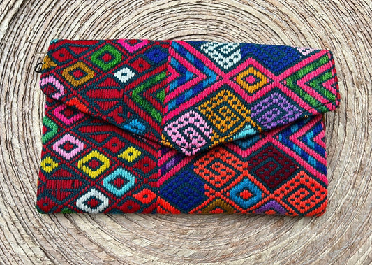 Casa Tlapali Hand-Embroidered Clutch 46